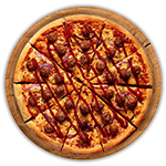 Meatball Pizza 