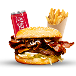Doner Burger Meal 
